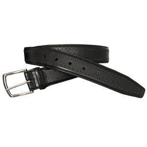 Allen Edmonds Black Leather Belt